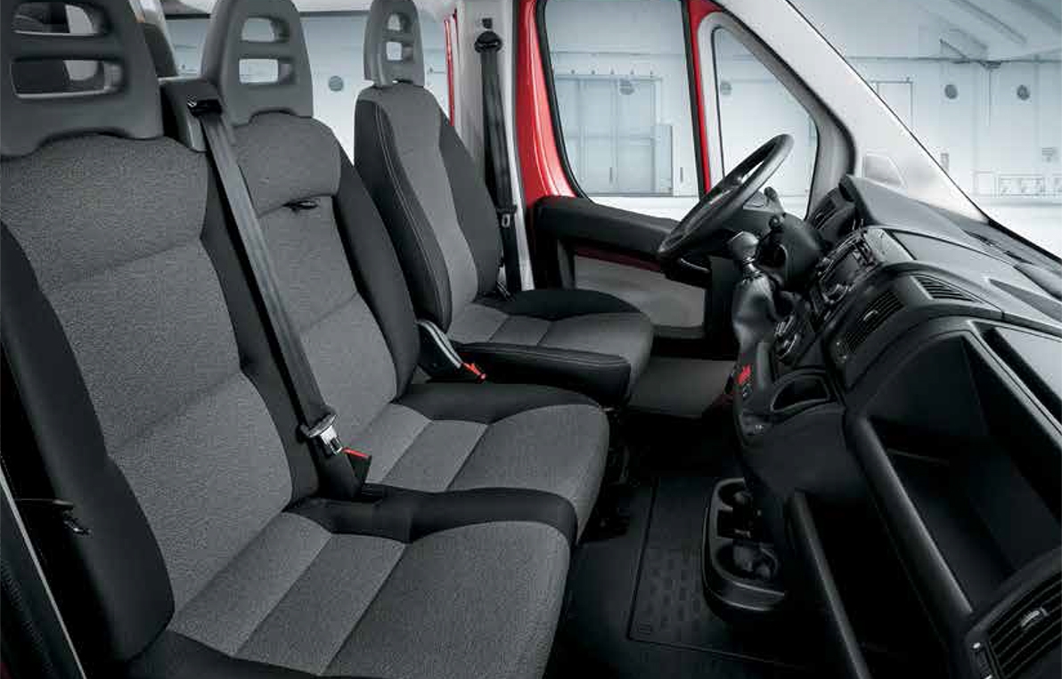 Fiat Ducato interior seats